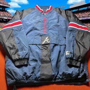 Vintage Starter Atlanta Braves MLB Men’s XL Puffer Jacket